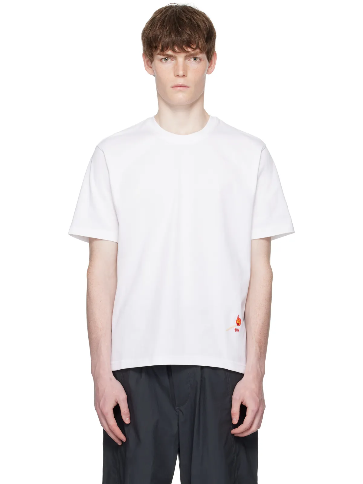 Bottega Veneta コットンジャージ Tシャツ - 画像1