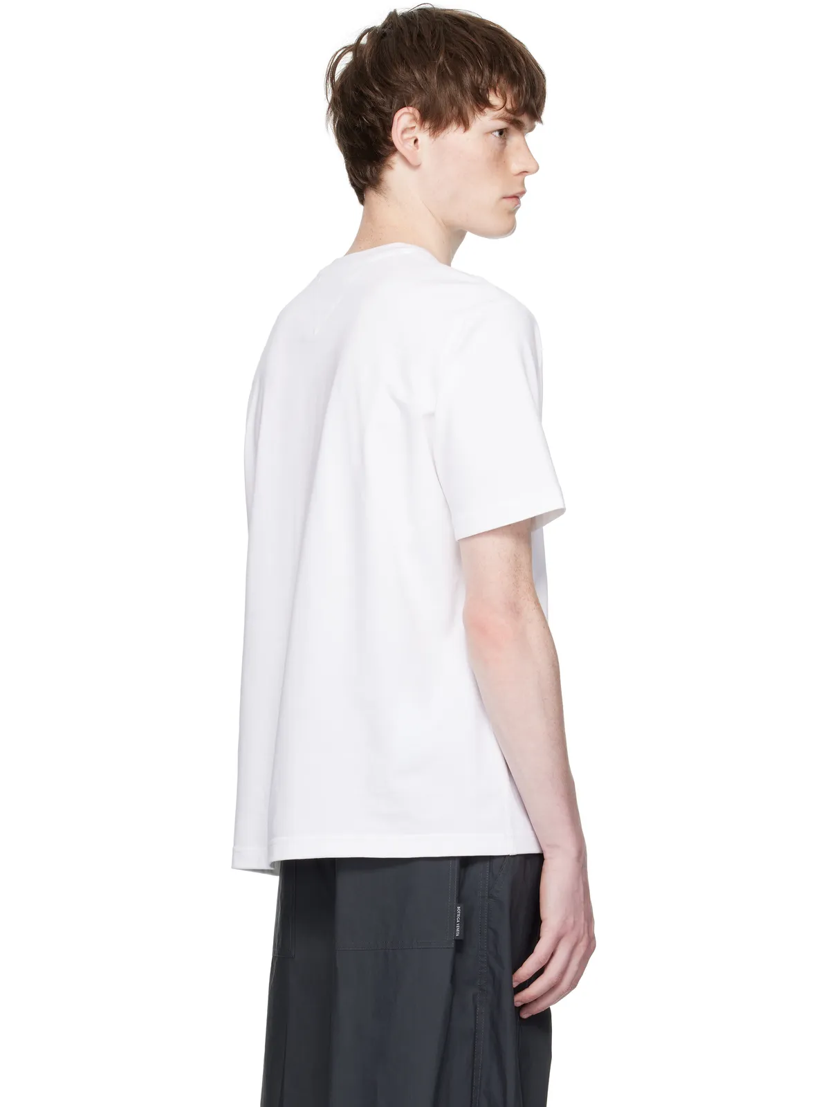 Bottega Veneta コットンジャージ Tシャツ - 画像3
