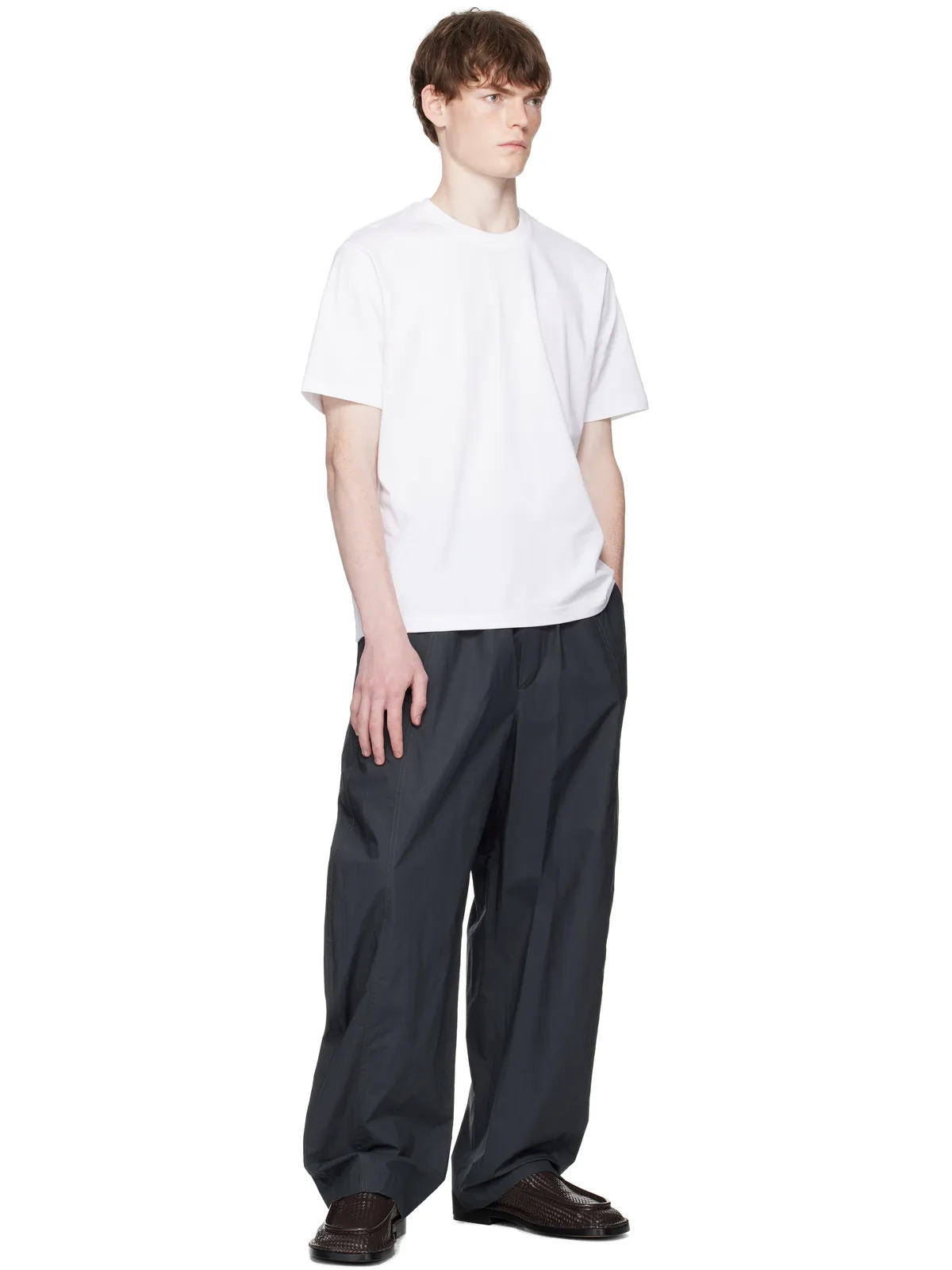 Bottega Veneta コットンジャージ Tシャツ - 画像4
