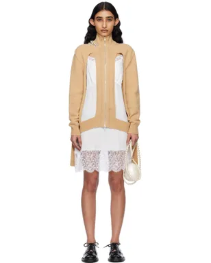 Simone Rocha Embellished Window ジップアップカーディガン - サムネイル1