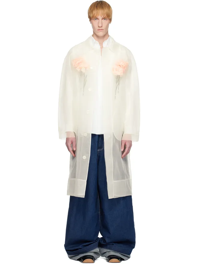 Simone Rocha Simone Rocha Stuffed Carnation カーコートの商品画像