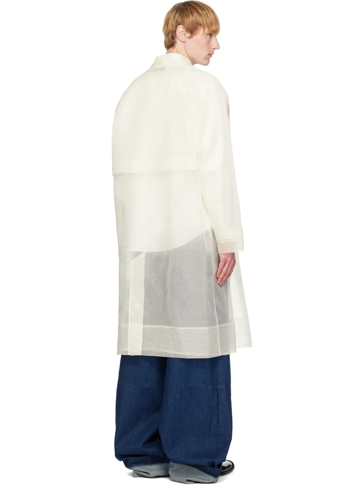 Simone Rocha Stuffed Carnation カーコート - 画像3