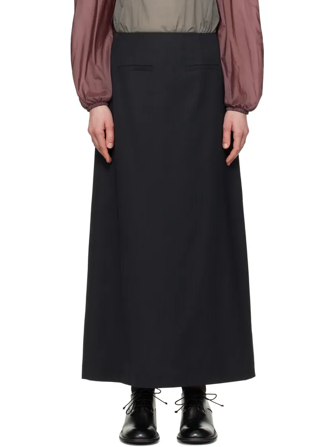 AMOMENTO AMOMENTO Stripe マキシスカートの商品画像