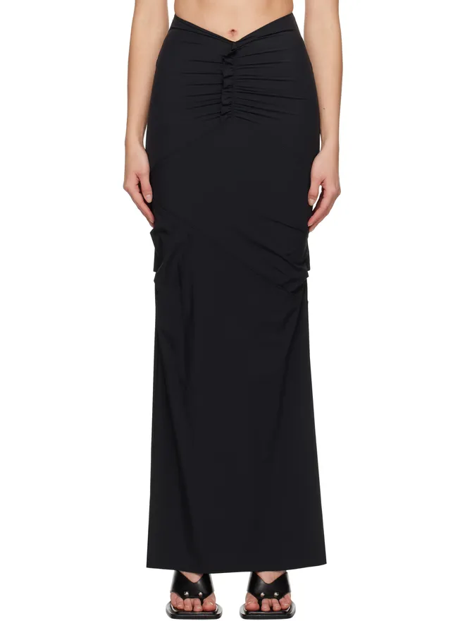 Paris Georgia Paris Georgia Minimal ラッフル マキシスカートの商品画像