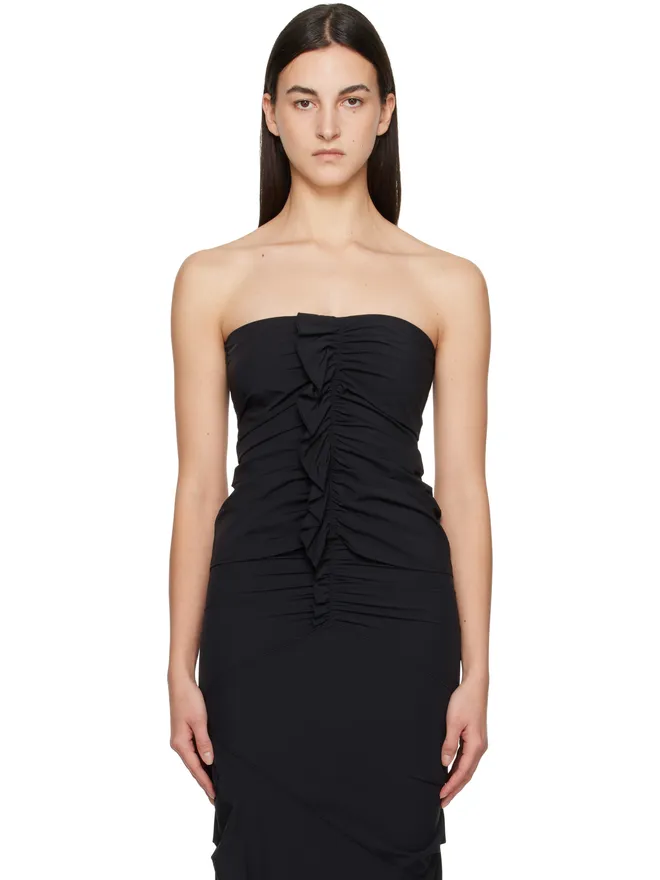 Paris Georgia Paris Georgia Minimal ラッフル チューブトップの商品画像