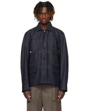 sacai フラップポケット デニムジャケット - サムネイル1