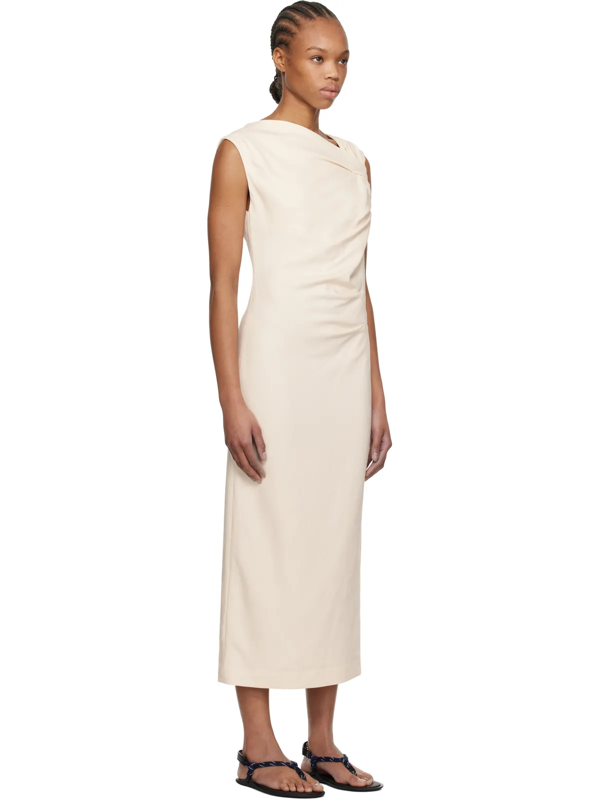 MSGM ツイスト ミディアムワンピース - 画像2
