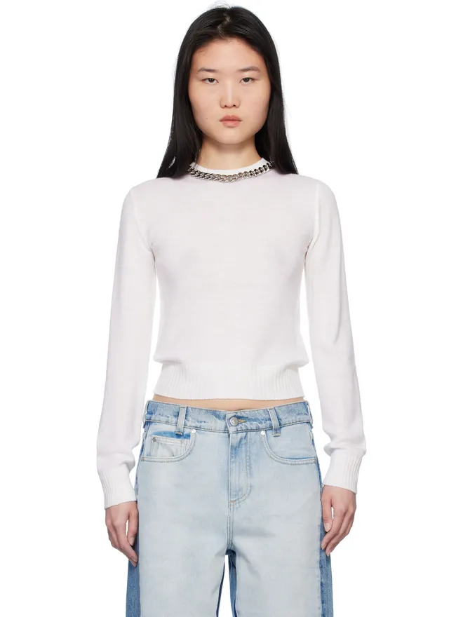 Stella McCartney Stella McCartney Falabella Chain ファインニット セーターの商品画像