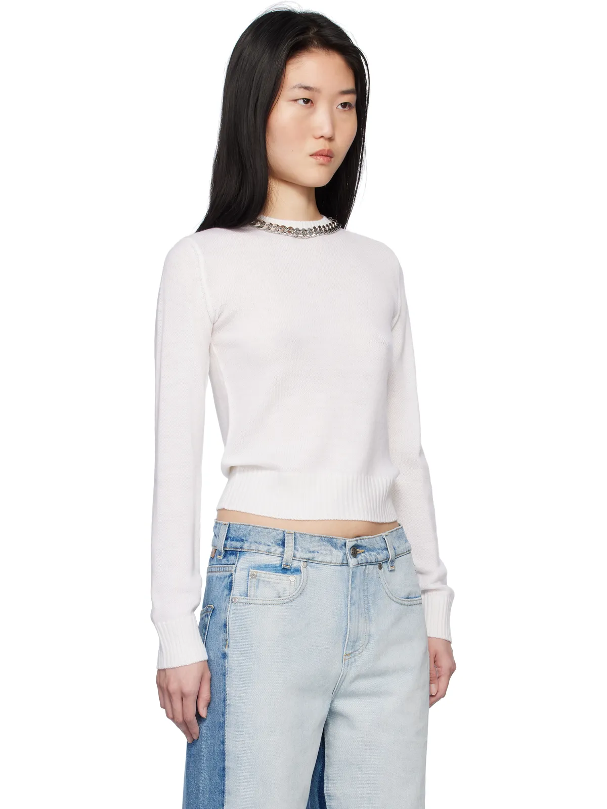 Stella McCartney Falabella Chain ファインニット セーター - 画像2