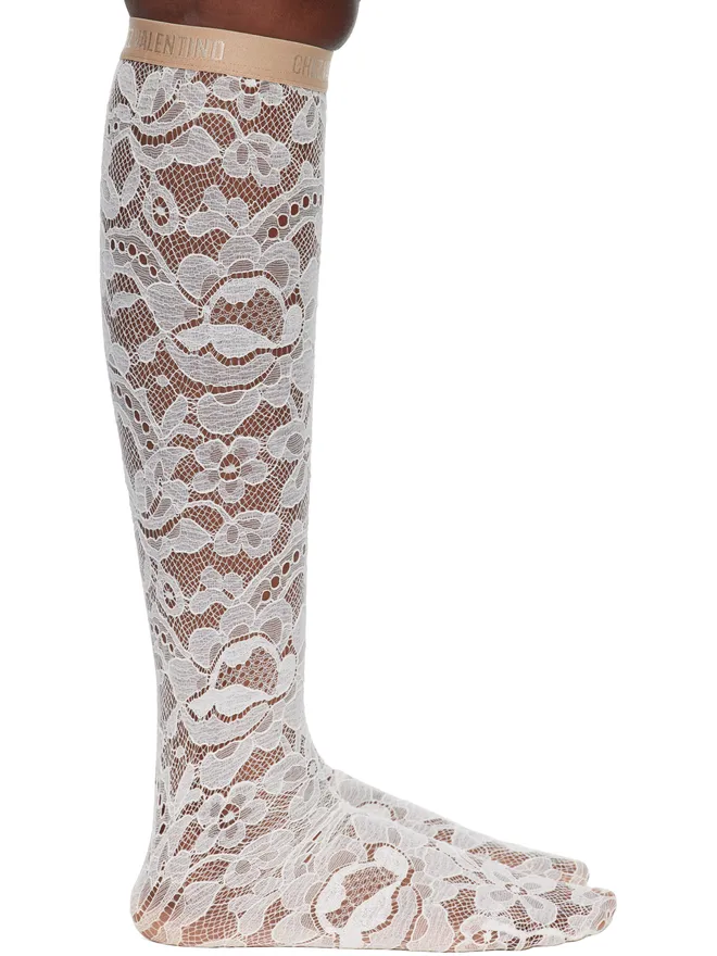 Valentino Valentino Rebrode レース ソックスの商品画像