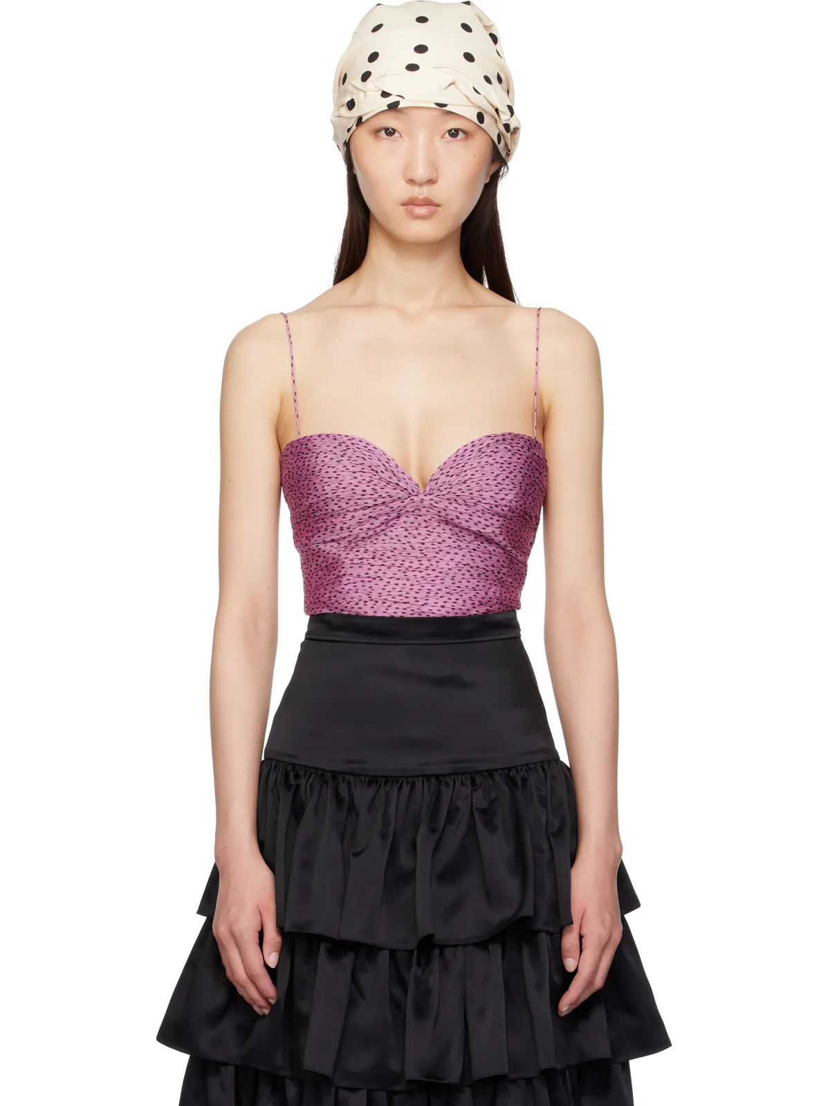 Valentino Plusdepois シフォン プリント トップス - 画像1