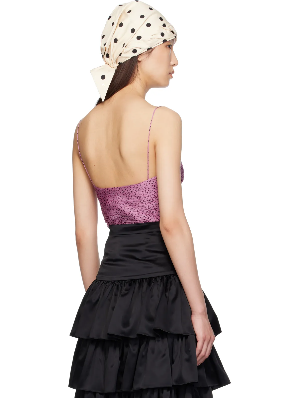 Valentino Plusdepois シフォン プリント トップス - 画像3