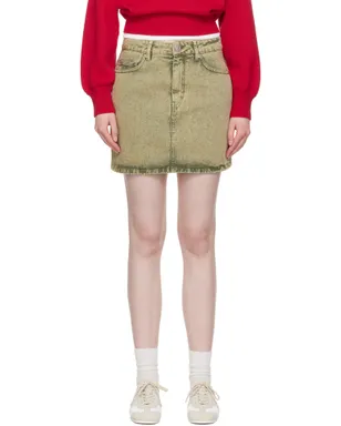 AMI Paris コットン デニム ミニスカート - サムネイル1