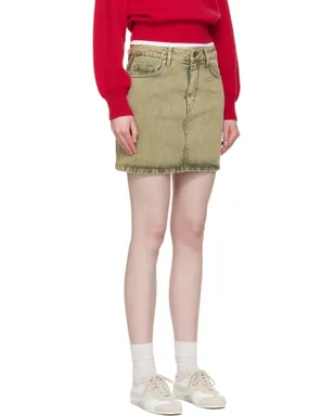AMI Paris コットン デニム ミニスカート - サムネイル2