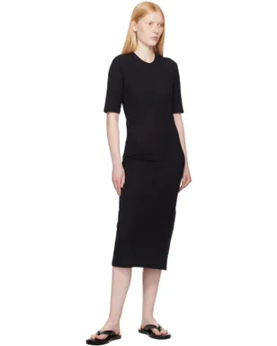 AMI Paris コットン 半袖 マキシワンピース - サムネイル4