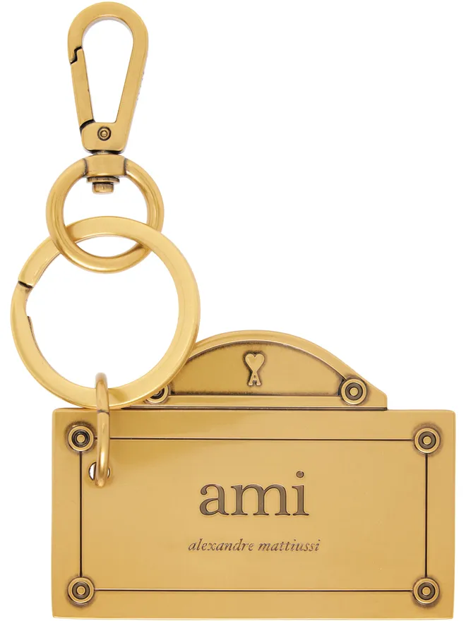 AMI Paris AMI Paris Street Plate キーチェーンの商品画像