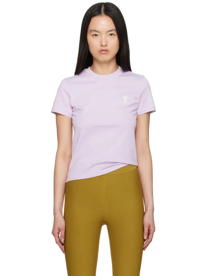 AMI Paris AMI Paris コットン クロップド Tシャツの商品画像