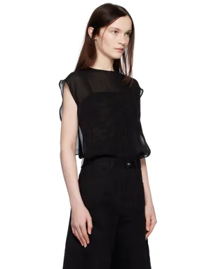 ALAÏA ジョーゼット ボディスーツ - サムネイル2