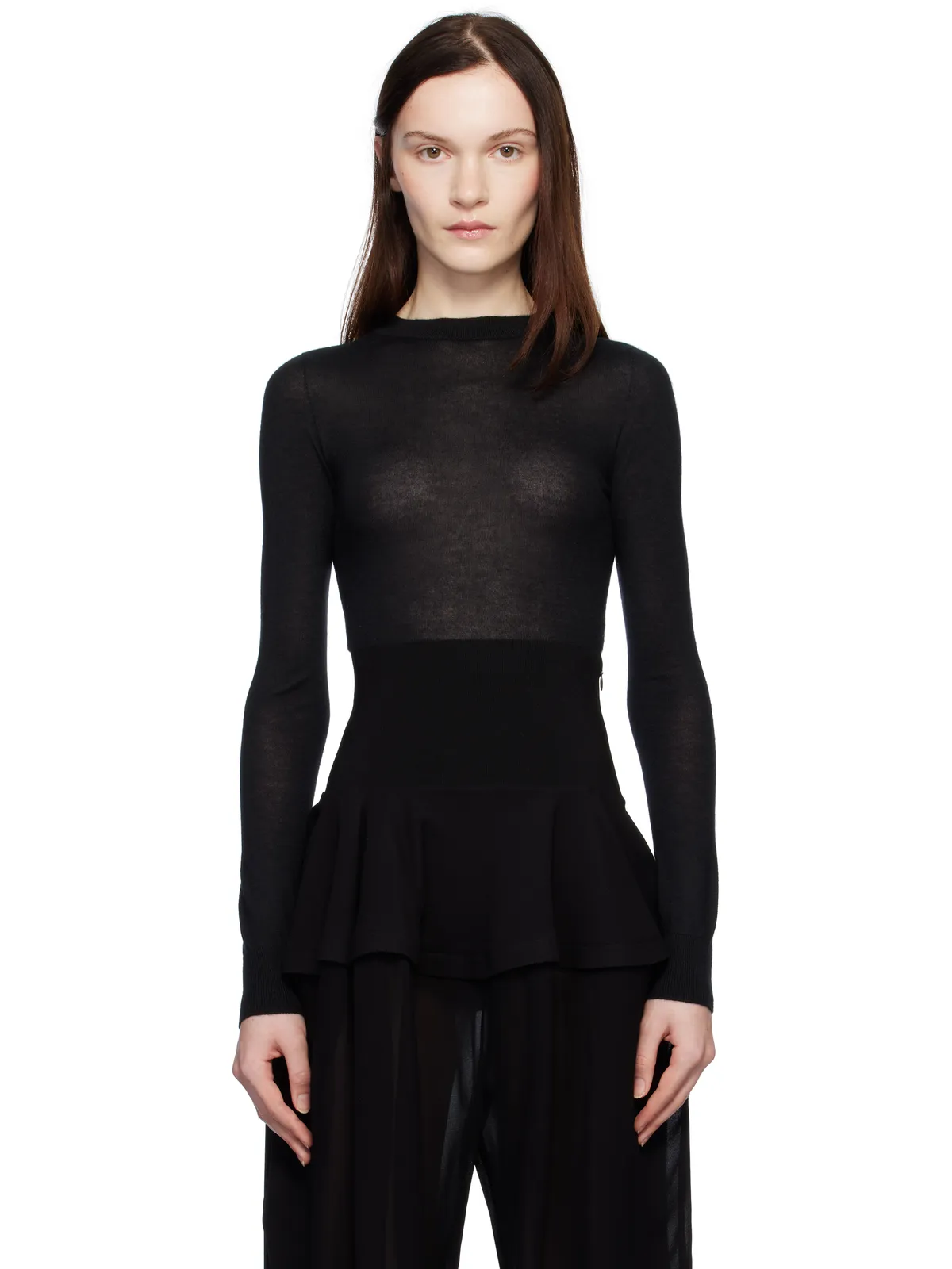 ALAÏA カシミヤ ボディスーツ - 画像1