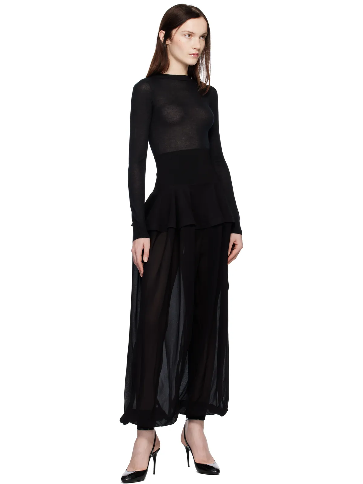 ALAÏA カシミヤ ボディスーツ - 画像4