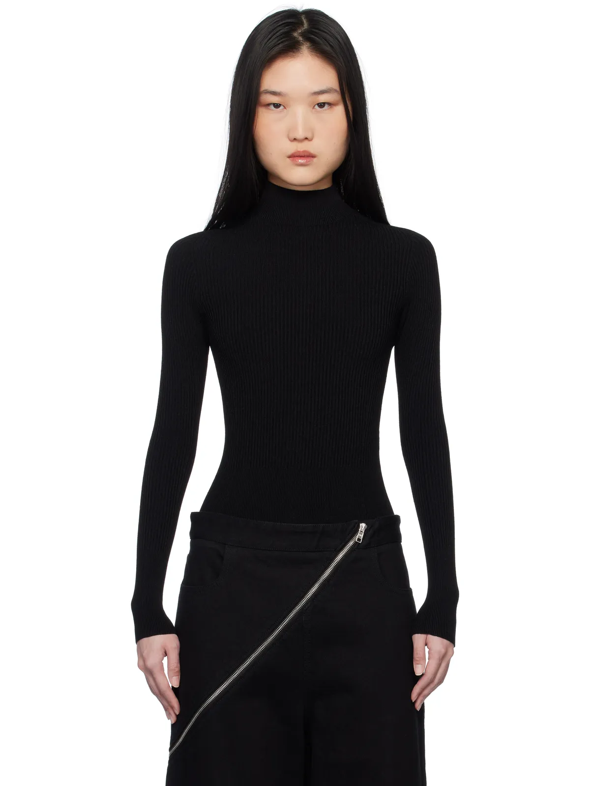 ALAÏA リブニット ボディスーツ - 画像1