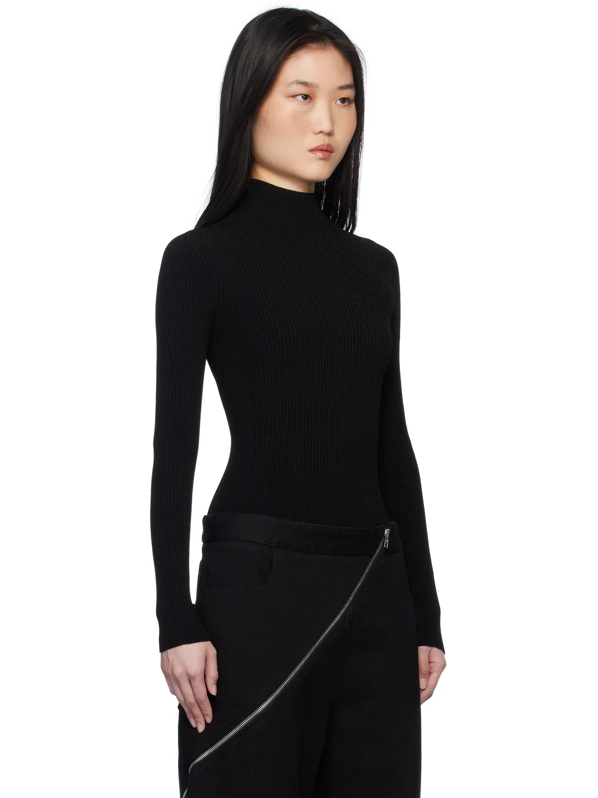 ALAÏA リブニット ボディスーツ - 画像2