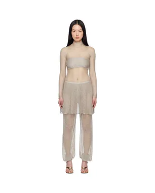 ALAÏA メッシュニット ミディアムドレス - サムネイル1
