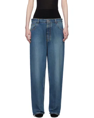 ALAÏA ニットバンド ジーンズ - サムネイル1