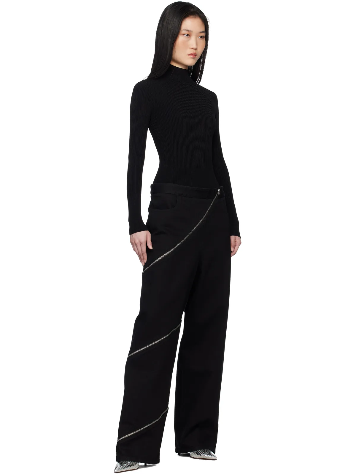 ALAÏA Spiral ジーンズ - 画像4