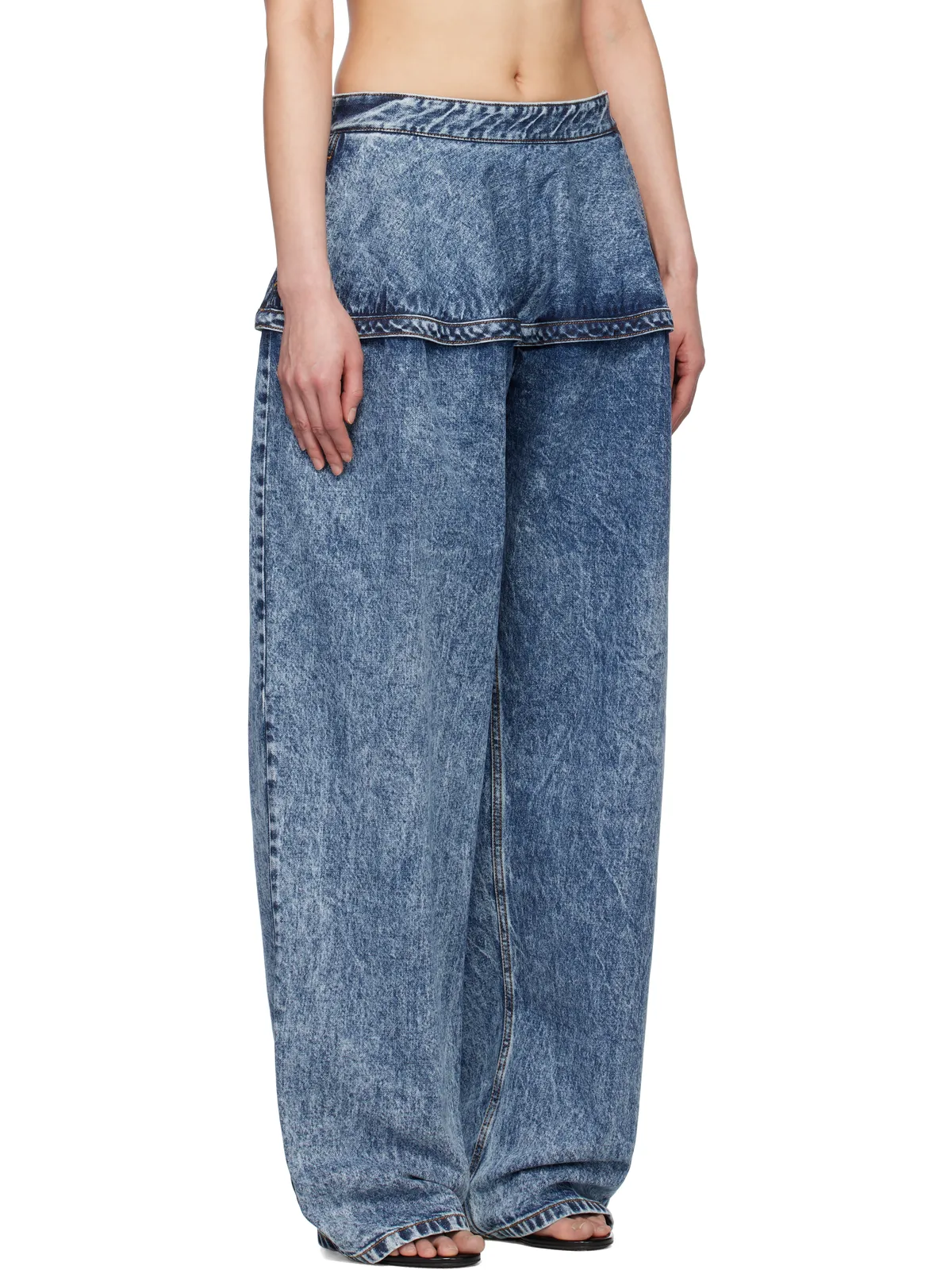 ALAÏA ペプラム ジーンズ - 画像2