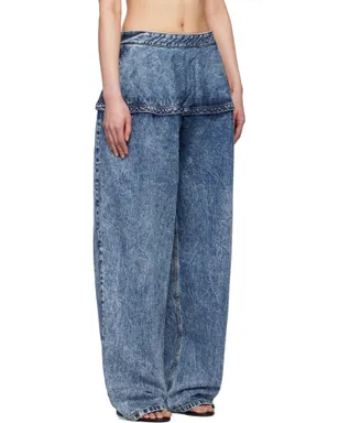 ALAÏA ペプラム ジーンズ - サムネイル2