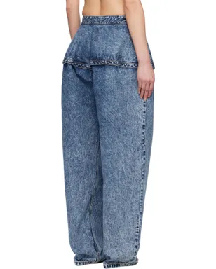 ALAÏA ペプラム ジーンズ - サムネイル3