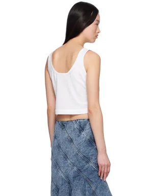 ALAÏA クロップド タンクトップ - サムネイル3