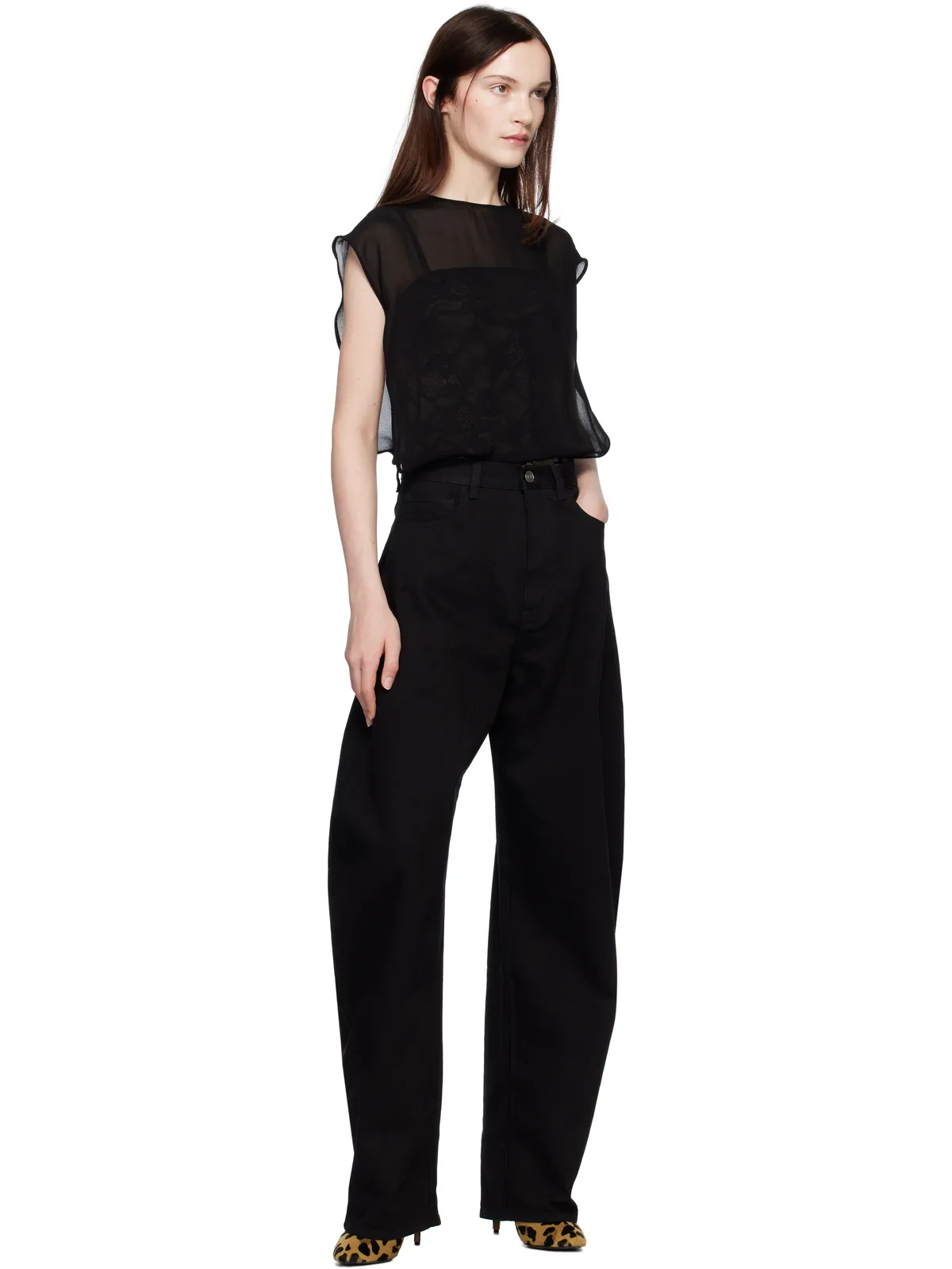 ALAÏA 90 ショートブーツ - 画像5