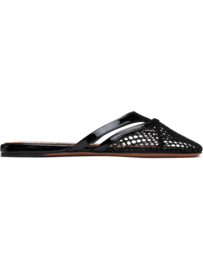 ALAÏA ALAÏA Net Fi Fishnet ミュールの商品画像