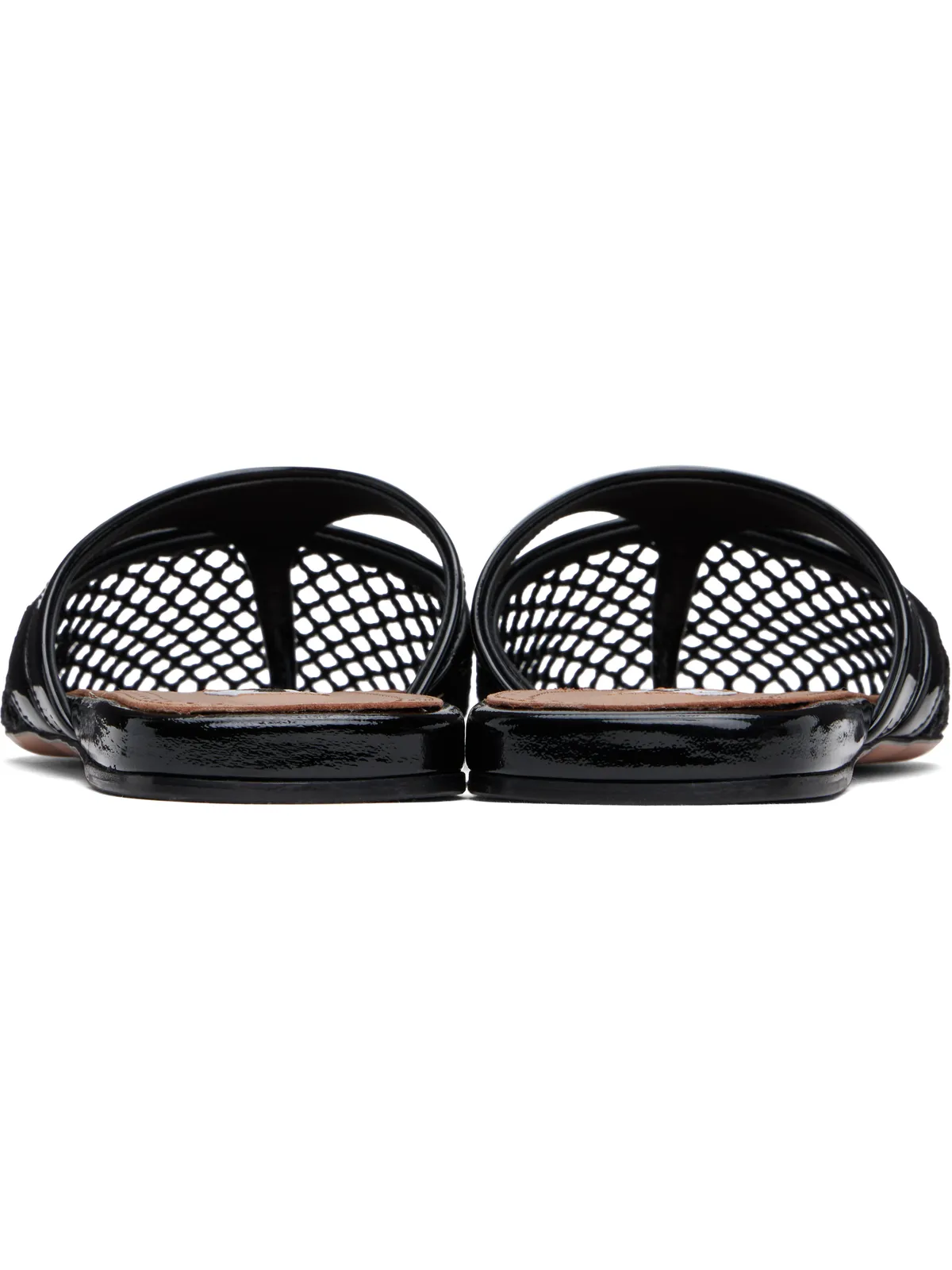 ALAÏA Net Fi Fishnet ミュール - 画像2