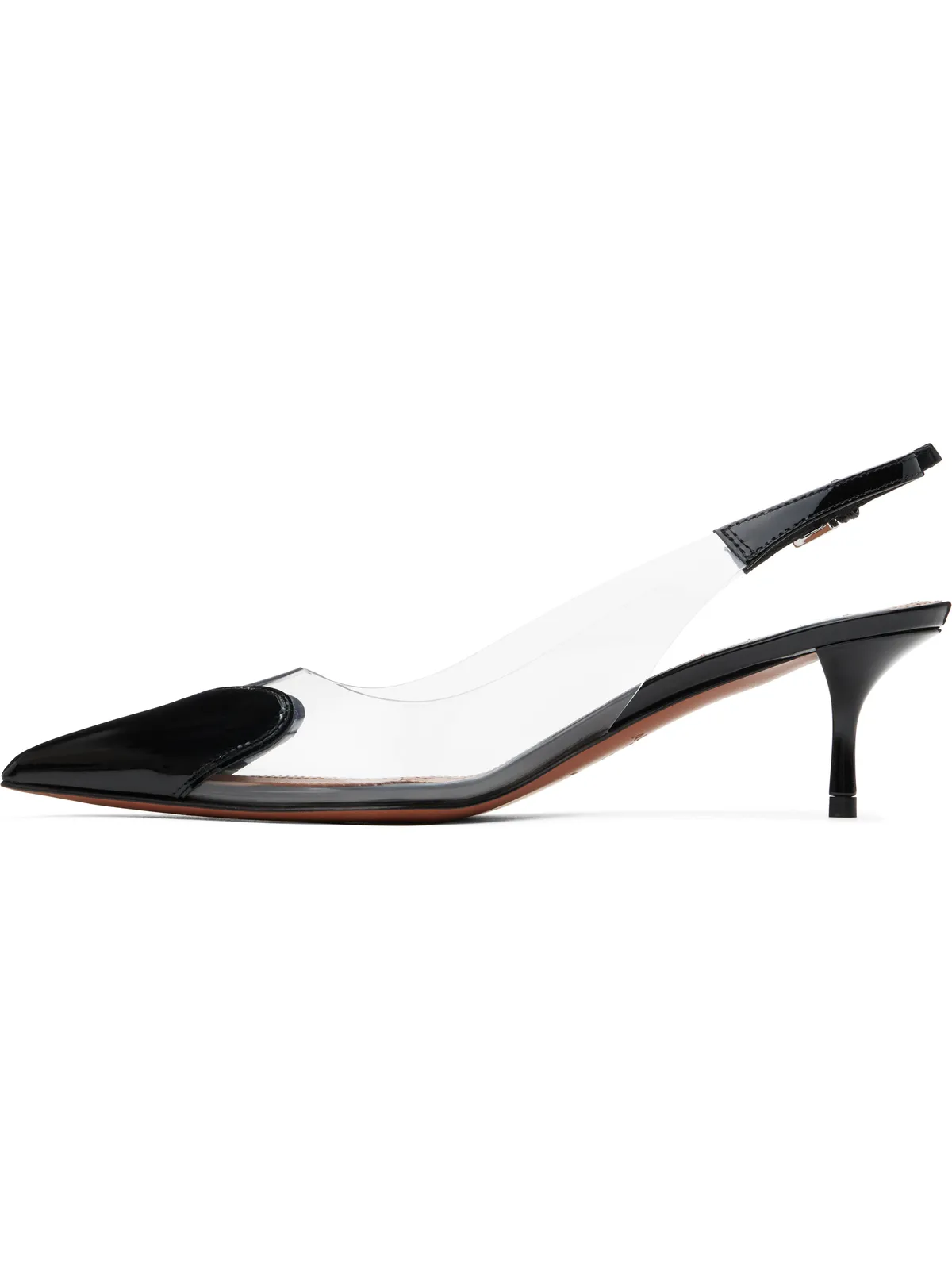 ALAÏA ブラック Le Coeur スリングバックヒール - 画像3