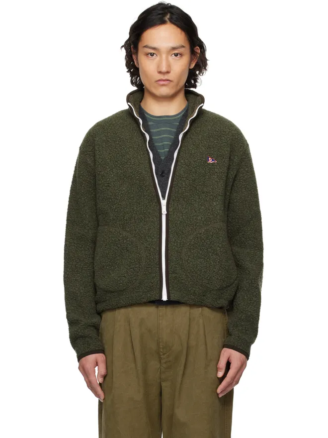 Drake's Drake's ブークレ ウール フリース ジップアップジャケットの商品画像