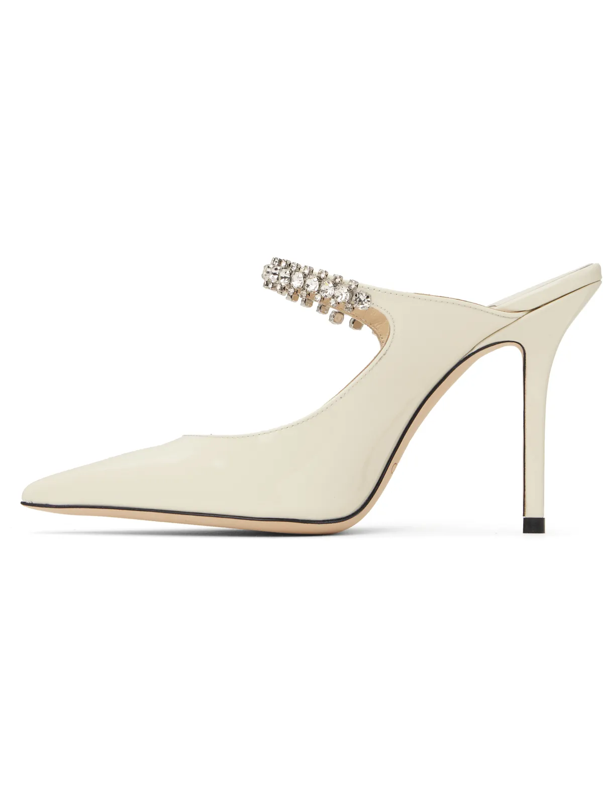 Jimmy Choo SSENSE限定 オフホワイト Bing 100 ミュール - 画像3