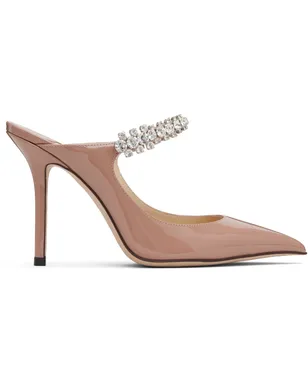 Jimmy Choo ピンク Bing 100 ミュール - サムネイル1