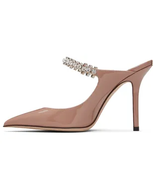 Jimmy Choo ピンク Bing 100 ミュール - サムネイル3