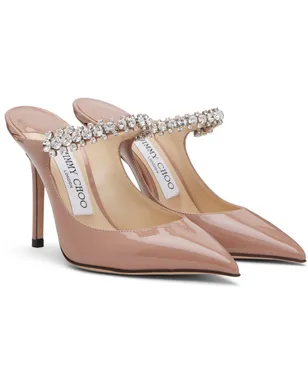 Jimmy Choo ピンク Bing 100 ミュール - サムネイル4