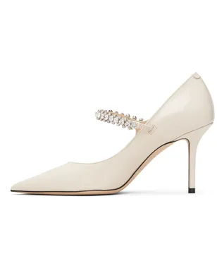 Jimmy Choo オフホワイト Bing 85 ヒール - サムネイル3