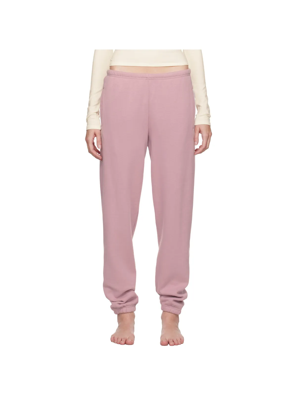 SKIMS Cotton Fleece クラシック ジョガー ラウンジパンツ - 画像1