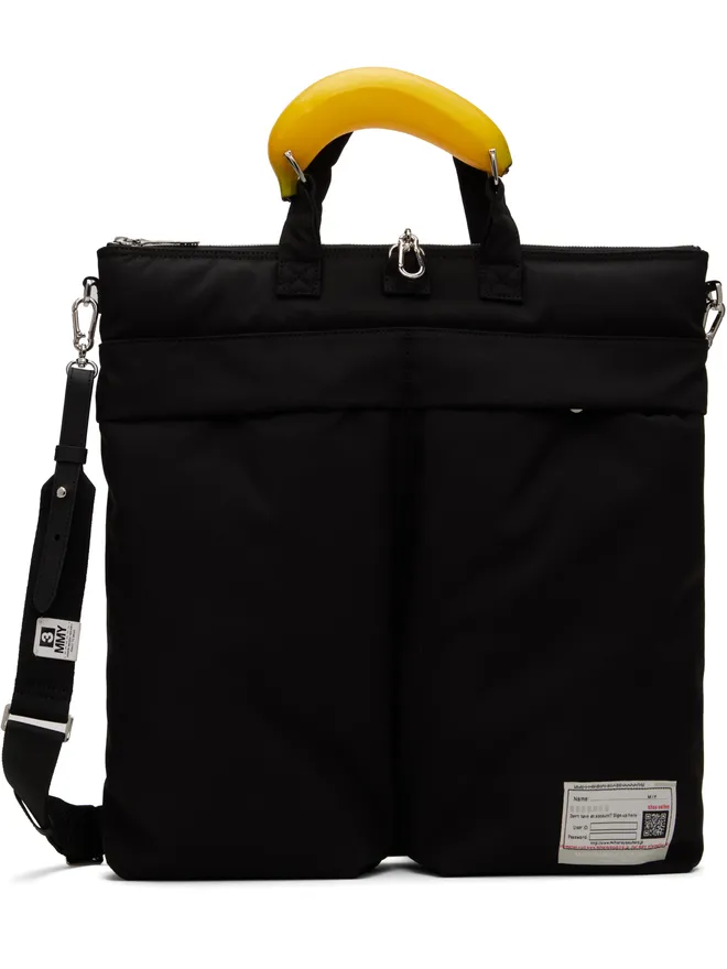 Maison MIHARA YASUHIRO Maison MIHARA YASUHIRO Toy Banana Handle Helmet バッグの商品画像