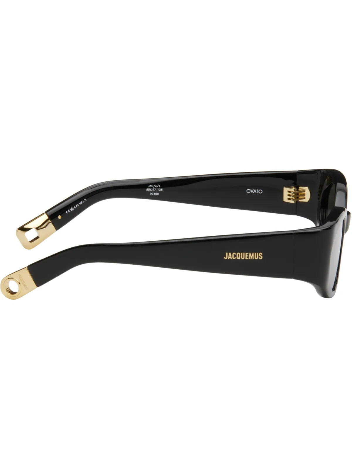 JACQUEMUS Les Lunettes Ovalo サングラス - 画像2