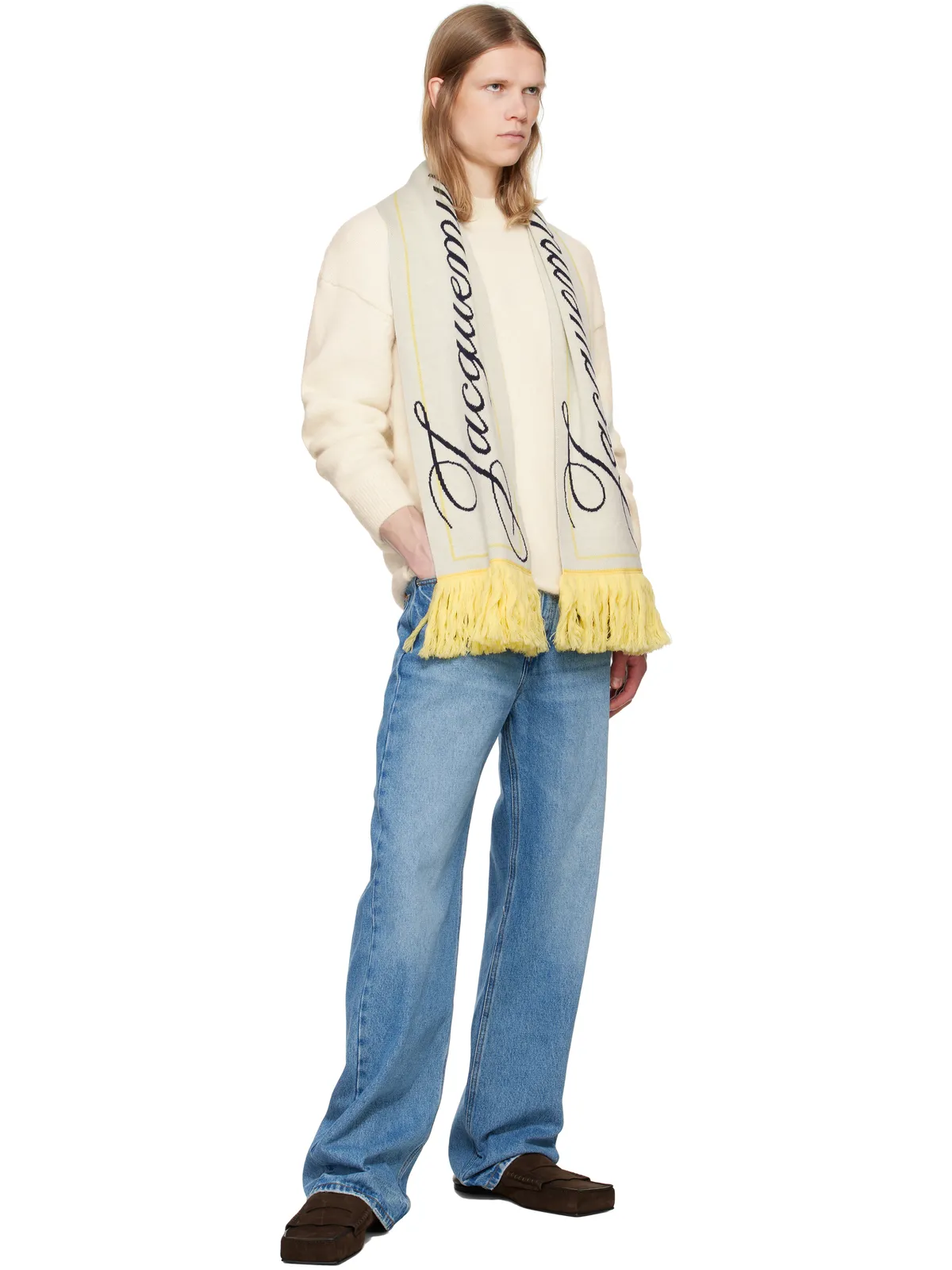 JACQUEMUS La Croisière 'The Liga' マフラー - 画像3