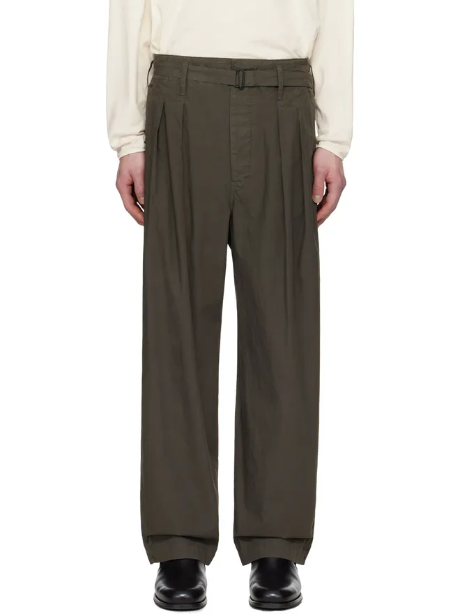 Lemaire Lemaire ベルト タックパンツの商品画像