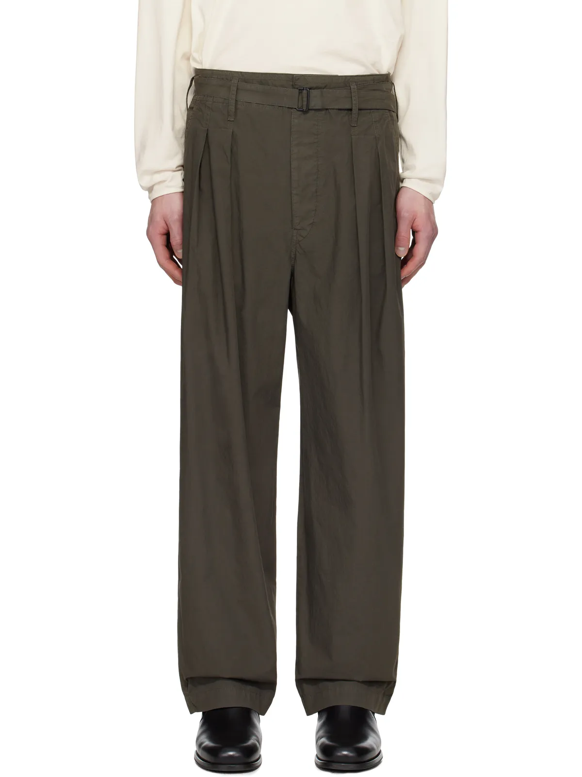 Lemaire ベルト タックパンツ - 画像1