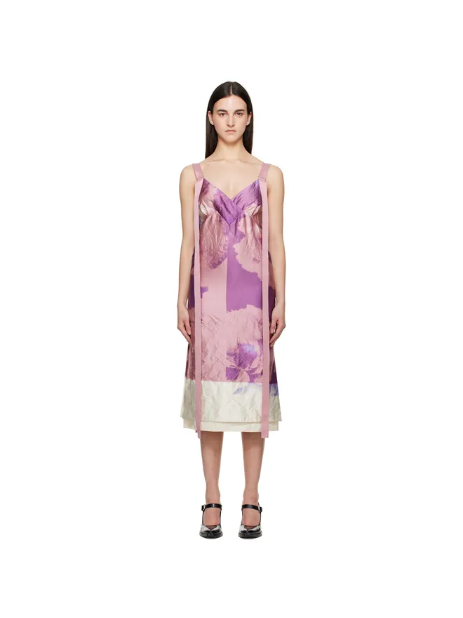 Erdem Erdem Vネック スリップ カクテル ミディアムドレスの商品画像